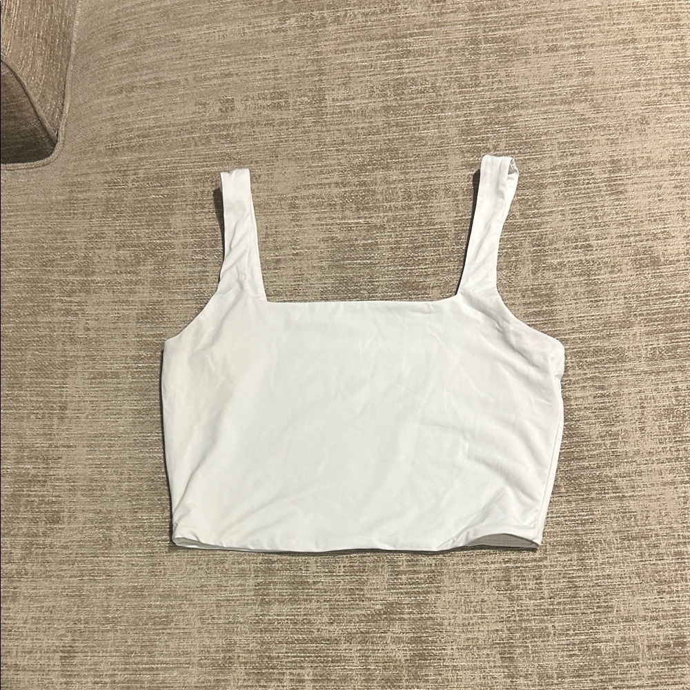 GARAGE White Crop Top